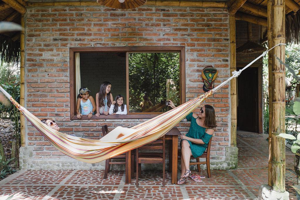 El Campito Lodge Ayampe Eksteriør billede